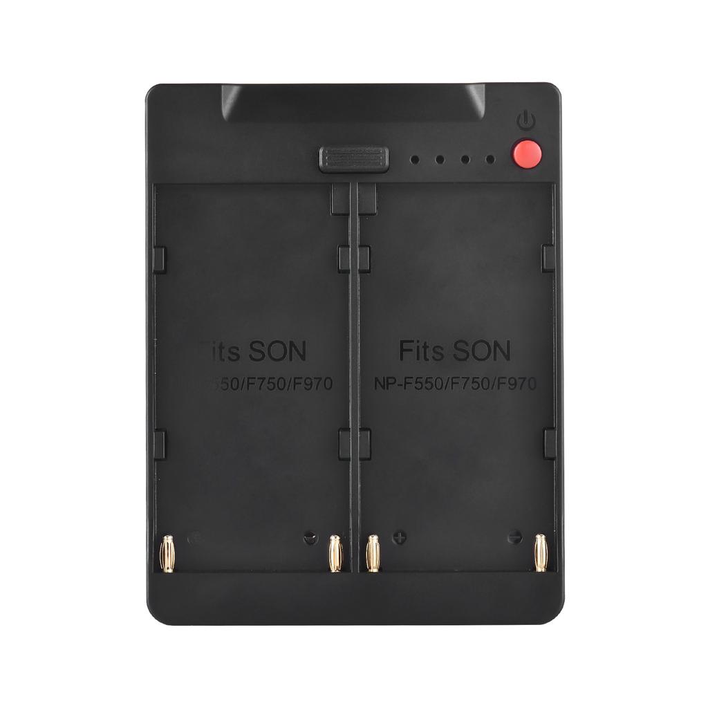 NP F970 F750 F550 Battery Plate to V Lock V Mount Buckle Bracket Adapter with USB A  Type C  DC  D TAP Outputs