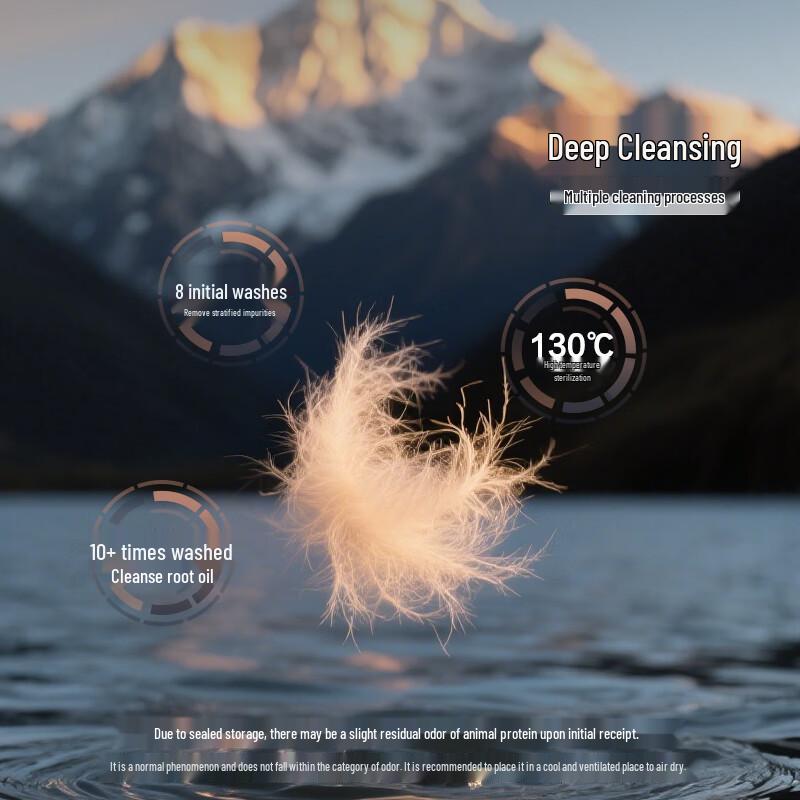 Fuanna 90% Grey Duck Down Winter Comforter