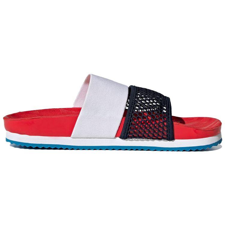 Stella McCartney X Adidas Lette Слайды Удобные Универсальные Быстросохнущие Сандалии-слайды Женские слайды Красный FZ2884