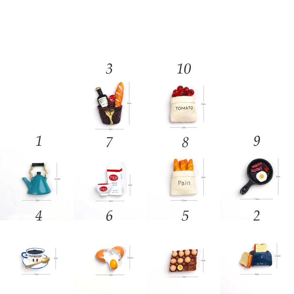 Декоративные магнитные наклейки на холодильник для приготовления пищи, наклейки на доску, магниты на холодильник, держатель для заметок