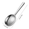 Stainless Steel Ladles For Serving Soup Rice Serving Spoon Drain Hole Heat Insulated Handle Kitchen Utensils For Daily Use