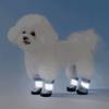 4Pcs/Set Reflective Anti-Slip Dog Boots Adjustable Dog Paw Protectors Cute Dog Mesh Shoes  Outdoor