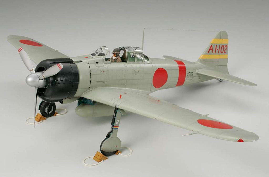 Tamiya Aircraft Series Japanese Navy Mitsubishi Zero Type Carrier Fighter Type 21 Plastic Model 60317 1/32 No.17