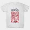 Футболка женская Just Go Riding Harajuku Print Kawaii футболка летняя женская футболка с коротким рукавом топ футболка