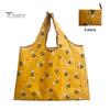 Reusable Shopping Bag with Unique Patterns Foldable Portable Large Capacity Waterproof Oxford Cloth Grocery Bag