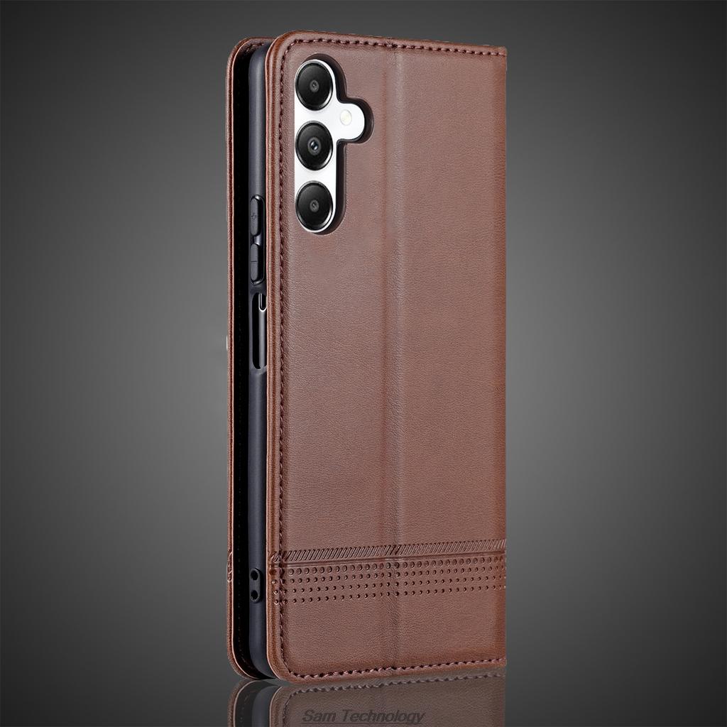 Роскошный магнитный адсорбционный кожаный чехол для Samsung Galaxy M14 4G 6.7" SM-M145F откидная крышка защитный чехол Fundas Coque