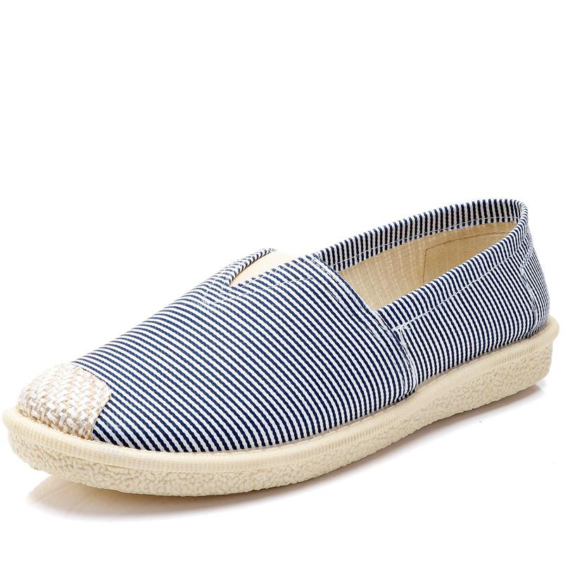 Легкая повседневная обувь с дышащей сеткой, женская модная женская обувь без шнуровки на плоской подошве с принтом, рыбацкая обувь на плоской подошве