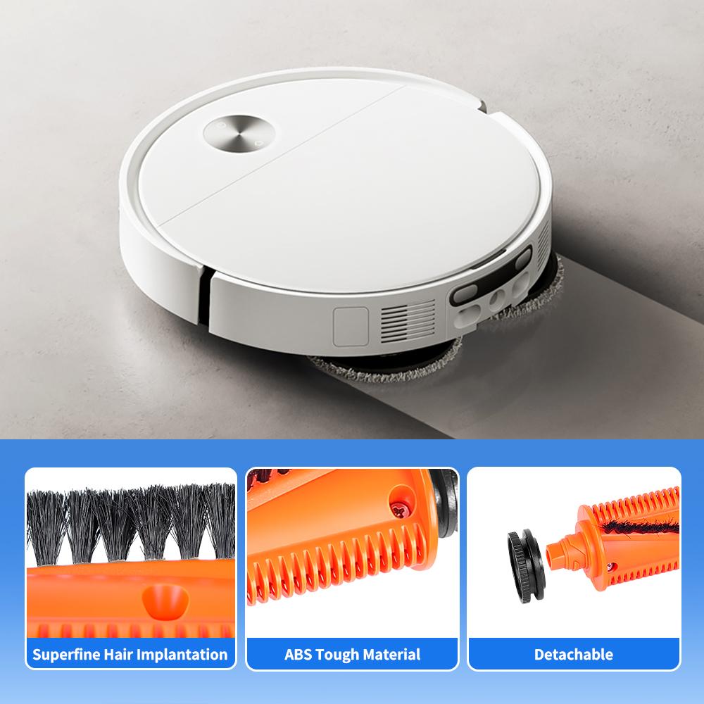 For Xiaomi 5 Pro OV21CN OV21GL Robot Vacuum Mop Cloth Dust Bags HEPA Filter Side Brush Main Brush Dust Bag Replacement Part