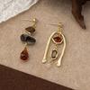 Charm Drop Dangle Earrings Elegant Vintage Earrings New Asymmetric Earrings  Wedding