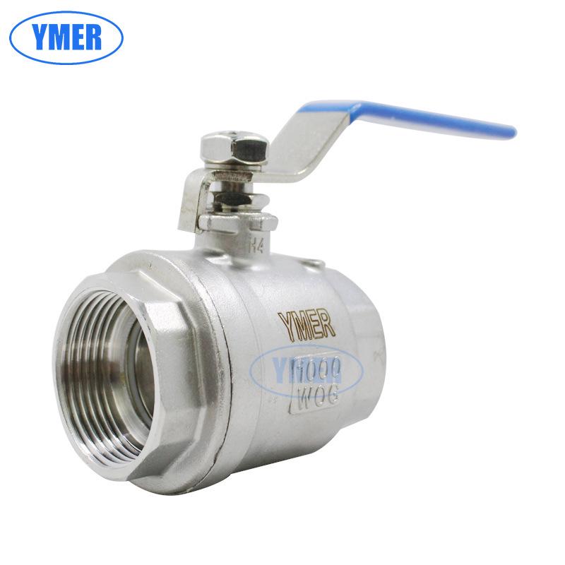 Two-Piece Stainless Steel Threaded Ball Valve Q11F-16P 1000WOG