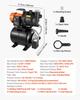 735W Shallow Well Pump with Pressure Tank, 3785 LPH, Irrigation Jet Pump with 19L Tank, Filter, Check Valve, Automatic Water Booster System, 1.4-2.8