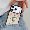 Ботанические рисунки Цветы Растения Чехол для телефона для iPhone 16e 15 14 13 12 17 Pro Max Plus Air 17pro Чехол Coque