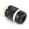 Monosaudio M100G Чистая медь Позолоченный Power Plug AC Power Connector Plug для Аудио DIY Шнур питания 15A 250V