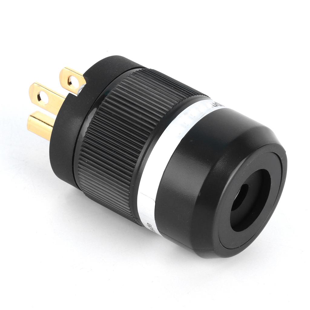 Monosaudio M100G Чистая медь Позолоченный Power Plug AC Power Connector Plug для Аудио DIY Шнур питания 15A 250V