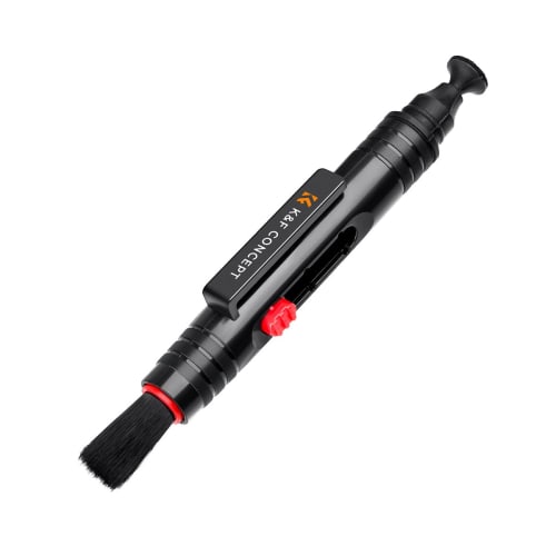 K&F Concept Lens Cleaning Pen for Cameras, Smartphones, Tablets, Glasses | Comes with a Soft Brush | Easily Removes Dirt and Fingerprints