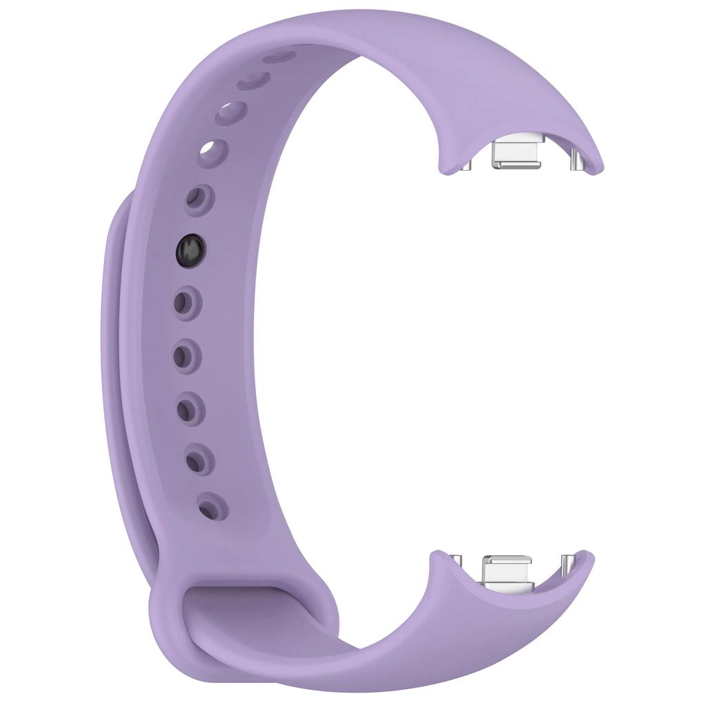 Мягкий силиконовый ремешок для Xiaomi Mi Band 10 Спортивный дышащий официальный браслет для Mi Band 9 8 Запасные аксессуары