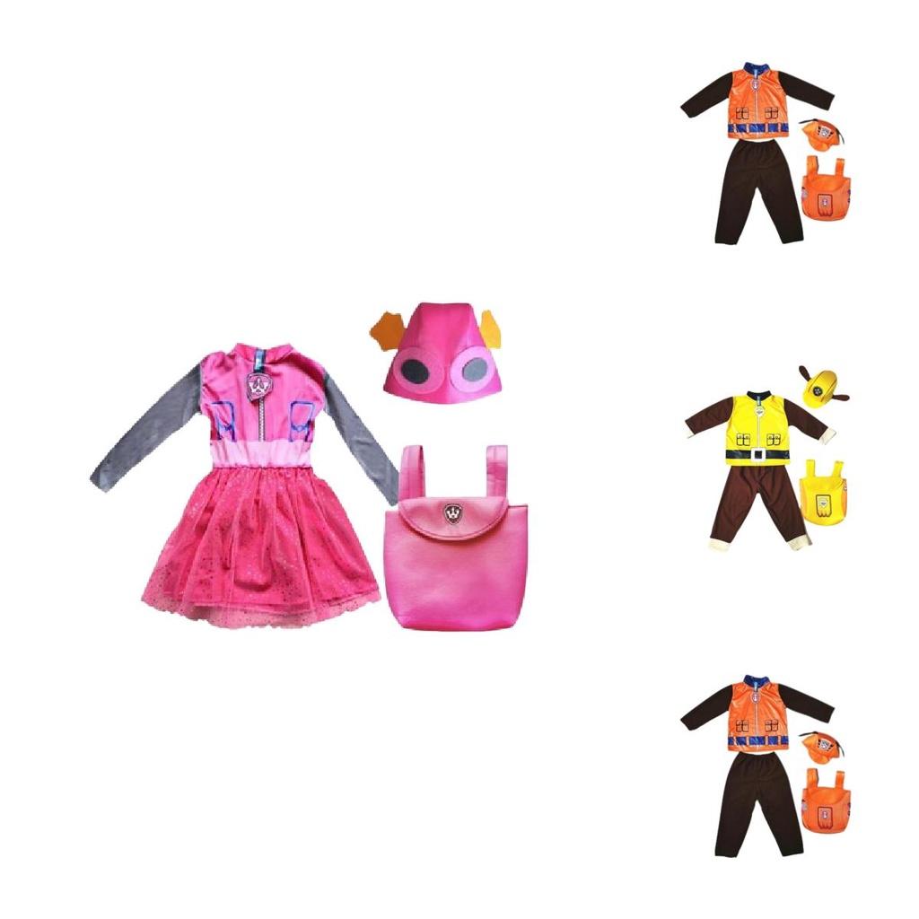 Хэллоуин Костюм Щенячий Патруль Косплей Детский Сценический Костюм Пушистый Арчи Щенячий Патруль