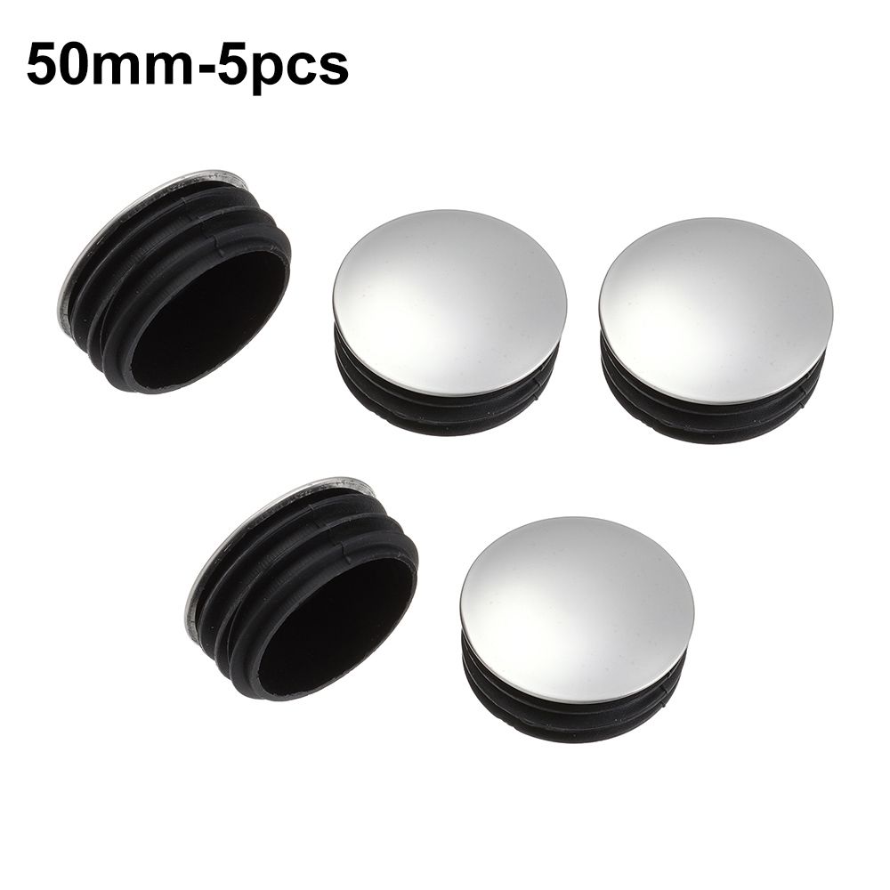 Useful Non-slip Floor Protectors Tube Dust Cover Steel Pipe Blanking End Caps Furniture Leg Plug