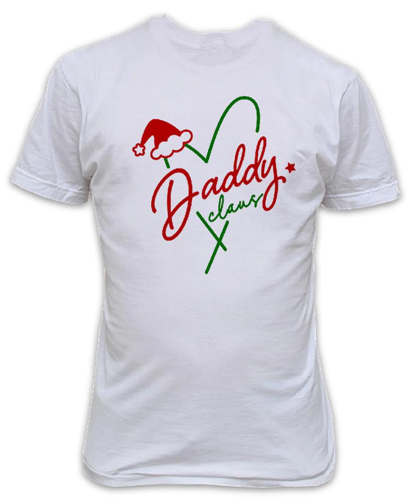 Daddy Claus Christmas T-Shirt Perfect family festive cute gift for dad