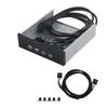 2 Port USB3.0 + 2 Port USB2.0 HUB Expansion Floppy Drive Front Panel