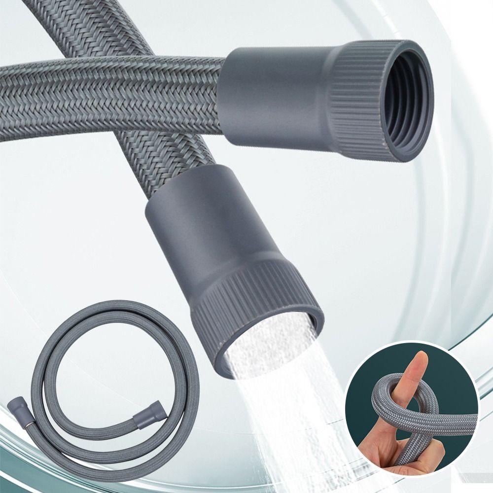 Anti Winding Handheld Shower Hose 1.5/2 Meter Bath Shower Nylon Pipe  Bathroom Accessories