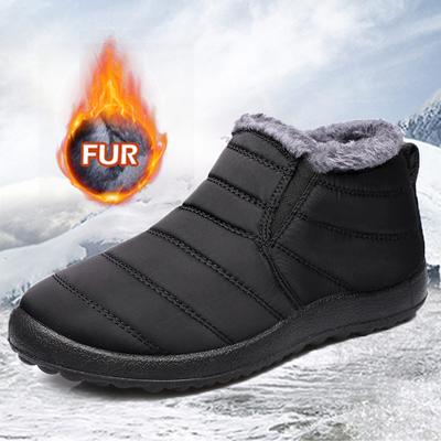 Зимние водонепроницаемые женские балетки Теплая меховая обувь Обувь Женская обувь Мокасины для ходьбы Женская повседневная обувь Женская обувь