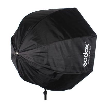 Портативный восьмиугольный софтбокс Godox 80 см / 31,5 дюйма с зонтиком-отражателем для вспышки Speedlight