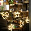 Xiaomi Suction Cup Lights Santa Claus Led Decorative Lamp Holiday Lighting  In Living Room Display Windows