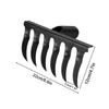 For Heavy Rakes Leaf Lawns Duty Garden Rake Lawn Tools Thatch Rake Dethatcher Rake Metal Garden Hoe Gardening Rake For Loosening