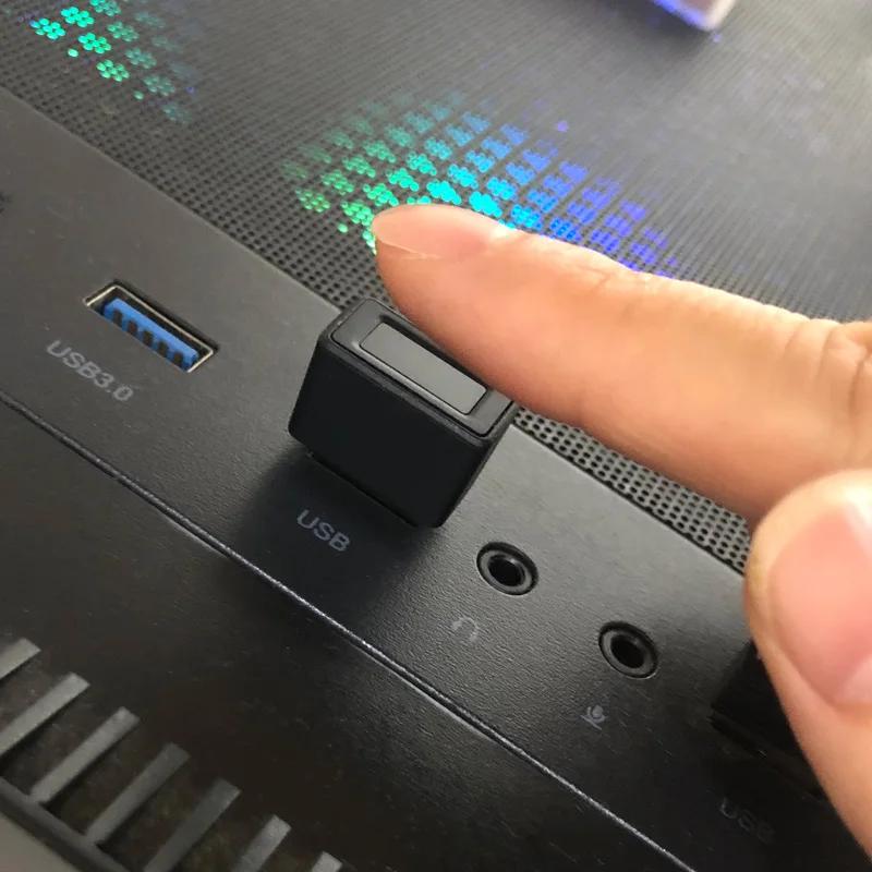 Мини USB устройство распознавания отпечатков пальцев Биометрический ключ безопасности ПК Ноутбук Windows 10 11 Hello Модуль сканера считывателя отпечатков пальцев