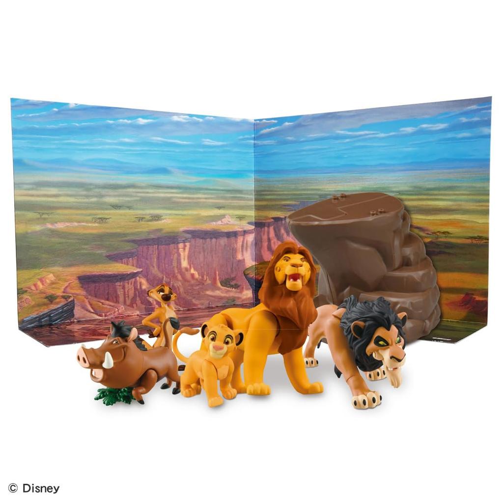 TAKARA TOMY Ania Lion Savannah Kingdom Set "Король"