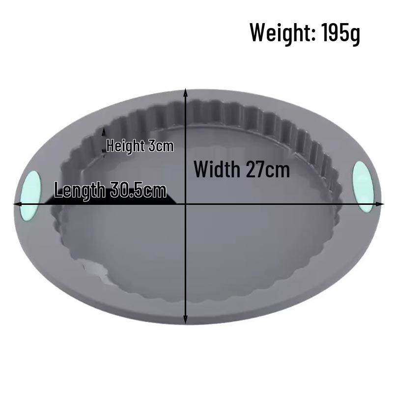 Силиконовая форма для торта, устойчивая к высоким температурам – Легкое извлечение для выпечки шифона, тостов, печенья и маффинов