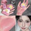 Cushion Blush Blendable Shade with Powder Puff Whitening Without Sticking Long Lasting Gege Bear Makeup Blusher
