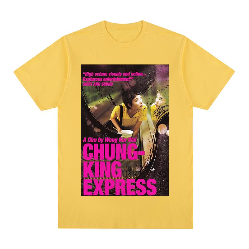 chungking express Movie Chinese Vintage Streetwear T-shirt Cotton Men T shirt New TEE TSHIRT Womens Tops