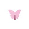 Wall Mounted Butterfly Wall Hooks Self Adhesive Key Holder Butterfly Storage Hanger  Bathroom