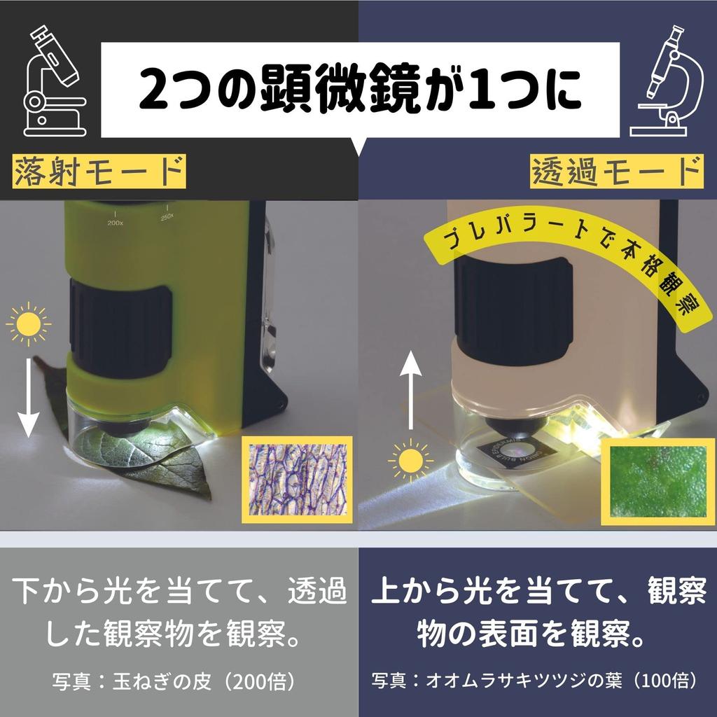Raymay Fujii Handy Microscope DX Green RXT1144M