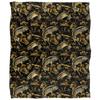 JQ Licensing Jl-Jp-Jq Silky Patterned Fishing Supersoft Blanket