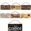 Decoration Sweet Decorative Hanging Wall Pediments Door Sign Welcome Sign Wooden Welcome Plaques