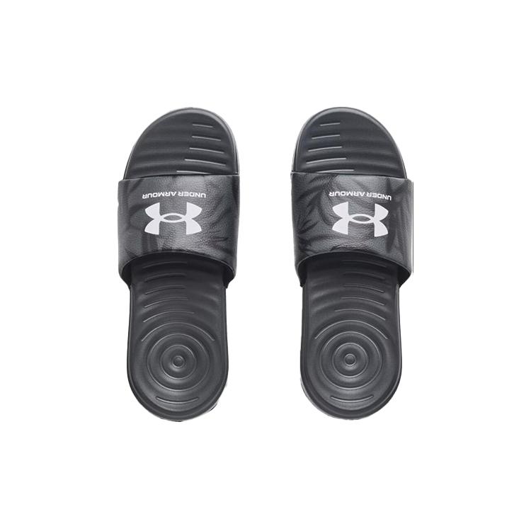 Under Armour Графичные женские шлепанцы Ansa Черные 3024436-102