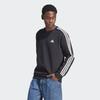 Adidas Unisex Cozy Essential Fleece 3s Sweatshirt With Eco Friendly Materials