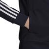 adidas Женская куртка Essentials с принтом логотипа в полоску и однотонной легендой H48444