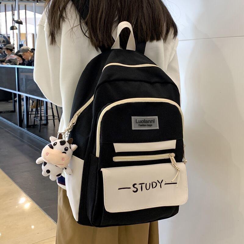 Backpack Aesthetic Nature Style Large Capacity School Bag for Girls Middle High School College Travel Daypack