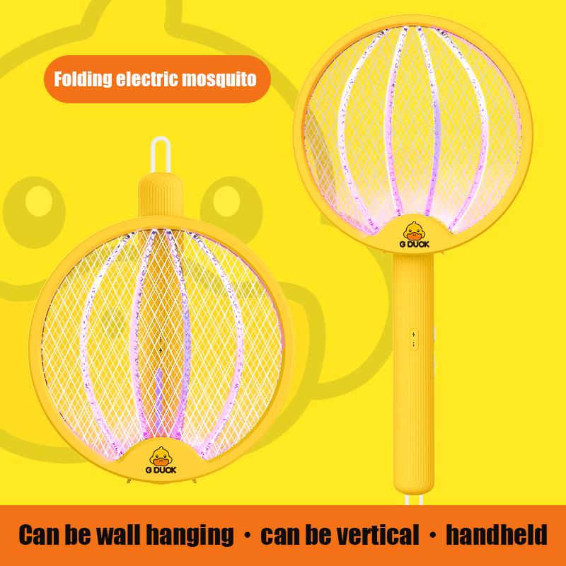 Модернизированная складная электрическая мухобойка для комаров Raquet Mata Mosquito Electrico USB перезарядка Tue Mouche de Electric Mosquito Zapper