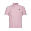 Drive Chill Outdoor Sports Series Logo Golf Durable Breathable Short Sleeve Polo Shirt Men Polo Shirts Deep-Pink 1389596-647
