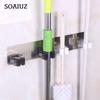 Home Wall Mounted Mop Organizer Holder Brush Broom Hanger Storage Rack Kitchen Tool