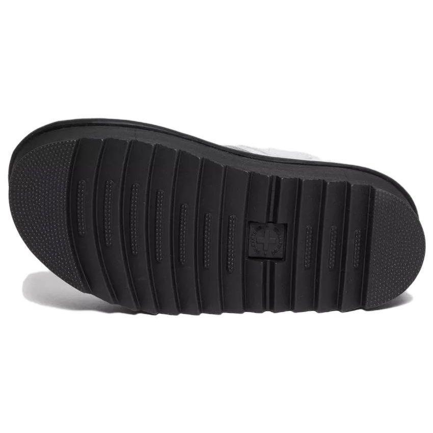 Dr. Martens Leather Thick Sole Open Toe Fashion Sandals Women Sandals White 30717100