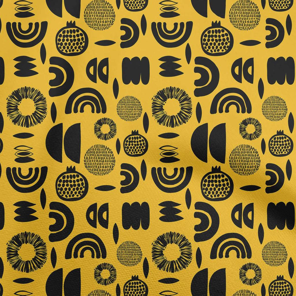 oneOone Cotton Flex Medium Blue Fabric Abstract  Sewing Craft Projects Fabric Prints By Yard 40 Inch