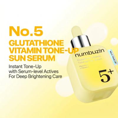 Glutathione Vitamin Tone-Up Sun Serum SPF50+ PA++++ 30ml/1.01fl.oz.