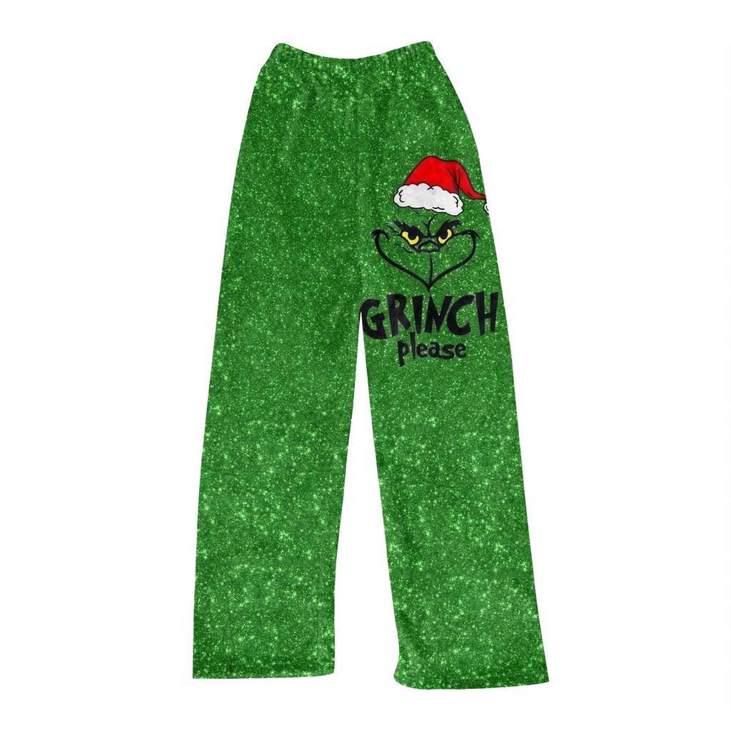 Женские зимние клетчатые брюки, длинные брюки, спортивные брюки