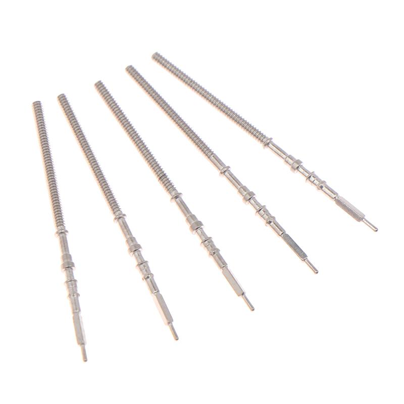 5 шт. комплект из 5 шт. нержавеющей стали для часового механизма, заводная головка для автоматического механического механизма Nh35 Nh36, запасные части для мужских часов